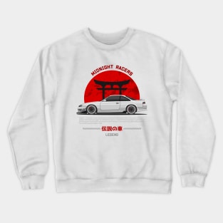 Tuner White Kouki S14 JDM Crewneck Sweatshirt